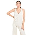 thumbnail image 4 of Jumpsuit sin mangas Roman Fashion /Juvenil, 7183 (Hueso) beige EG, 4 of 5