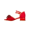 thumbnail image 3 of ZAPATILLAS DE VESTIR LEON NIÑA ROJO GAMUZA 3356 LEON 3356p, 3 of 3