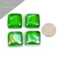 thumbnail image 3 of Blue Ridge Brand 1" Reflective Fire Glass Cubes - Professional Grade Fire Pit Glass Squares - Green - 20 Pound, 3 of 6