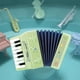 thumbnail image 1 of Acordeón electrónico grande para niños, juguete para bebés y niños pequeños, instrumento musical de juguete para el aprendizaje, acordeón de plástico., 1 of 6