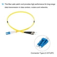 thumbnail image 4 of Single-Mode Duplex Fiber Patch Cable 0.5m/1.6Ft LSZH Fiber Optic LC-ST/UPC for Data Centers, 4 of 6