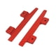 thumbnail image 2 of Pedales laterales de aluminio para coche RC, resistentes y estribos para estribos. Rojo, 2 of 9