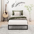 thumbnail image 5 of Lutown-Teen 9 inch Twin Bed Frames, Heavy Duty Metal, No Box Spring Needed, Noise Free, Easy Assembly, Black, 5 of 7