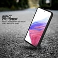 thumbnail image 3 of WIRESTER Shockproof Soft Rubber Cover Case for Samsung Galaxy A53 5G 6.5" 2022, French Bulldog Funny Playful Postures On Light Blue Background, 3 of 5