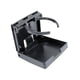 thumbnail image 5 of Portavasos plegable para pared, universal, ajustable, para botes y botellas negro, 5 of 9