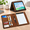 Brown-For 8.5 inch to 11 inch Tablets, variant on Grey Tablet Padfolio Case for 8.5 inch to 11 inch Tablets, Universal Portfolio Organizer with Notepad Holder