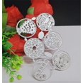 thumbnail image 4 of Set de troqueles metálicos Annchaos con copos de nieve navideños, 10.5 x 7 cm, 4 of 7