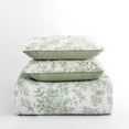 thumbnail image 6 of Wonderful Rose Patterned Quilted 3-Piece Bedding Set, 6 of 6