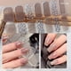 thumbnail image 3 of Pegatinas de uñas de gotitas de agua de 14 puntas, pegatinas de cubierta completa adhesivas de estrella, envolturas de uñas de Gel de arte, calcomanías artísticas de manicura DIY, Color Nude, 3 of 7