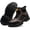 Brown, variant on Men's Steel Toe Boots Anti-slip Comfort Work Safety Shoes for Building Industrial
