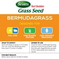 thumbnail image 5 of Scotts Turf Builder Grass Seed Bermudagrass, 5 lb., Drought Tolerant, 5 of 11