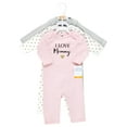 thumbnail image 2 of Hudson Baby Mono De Algodón Unisex Para Bebé Niña-Mamá 0-3 Meses, 2 of 5