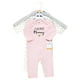thumbnail image 2 of Hudson Baby Mono De Algodón Unisex Para Bebé Niña-Mamá 0-3 Meses, 2 of 5