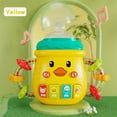 thumbnail image 1 of Baby Bottle With Light And Sounds, Baby Gnawable Silicone Rattle Toys Early, 1 of 4