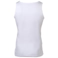 thumbnail image 3 of bugatti men's vests, 3-pack - fine rib, cotton, single-coloured White M (Medium), 3 of 3