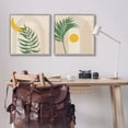 thumbnail image 3 of Stupell Industries Modern Fern Moon & Sun Botanical & Floral Painting Gray Framed Art Print Wall Art, 24 x 24, Set of 2, 3 of 10