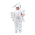 thumbnail image 3 of Figura de Papá Noel de 18 pulgadas con bolsa de Regalo perfke muñeca santa, 3 of 9