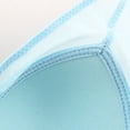 thumbnail image 5 of Sngxgn Women's Underwire Bra, Comfort T-shirt Bra, Front-close Bra(Light Blue,38/85), 5 of 7