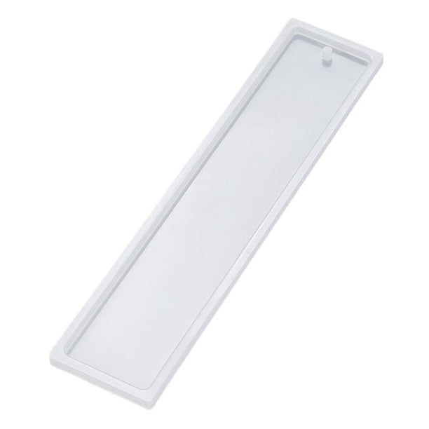 Ygjytge Moldes Silicona para Marcapáginas Molde Resina Rectangular Artesanal DIY (L)