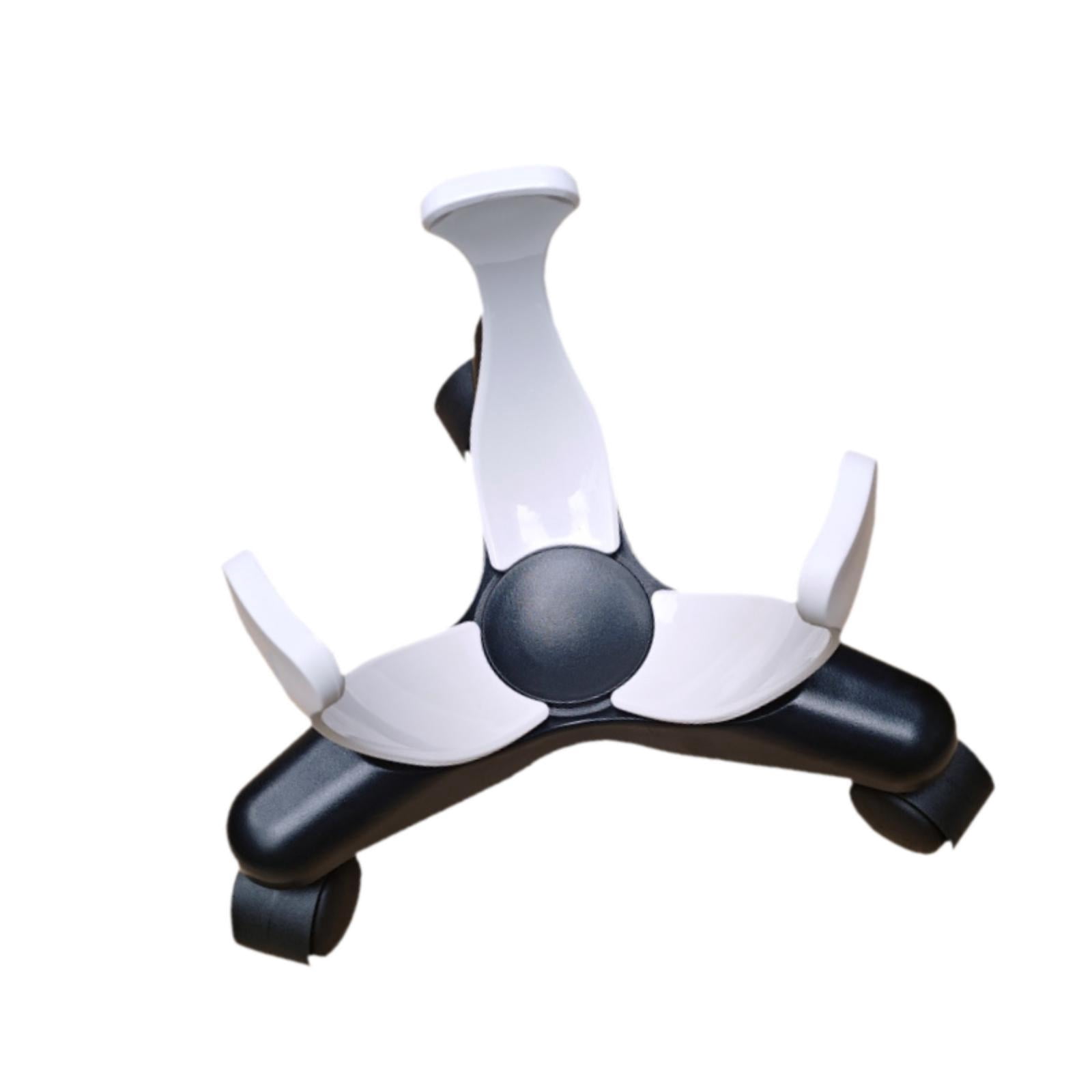 harayaa Low Center Dribbling Sliding Clamp Improve Skills Professional with 360 degree Casters Basketball Training Equipment Flexible Clamp White