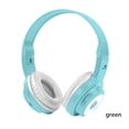 thumbnail image 3 of Cateissary Auriculares inalámbricos Auriculares plegables de múltiples modos Auriculares ligeros multipropósito Auriculares para escuchar música Cables de audio/vídeo Verde, 3 of 6