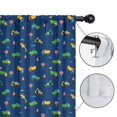 thumbnail image 4 of Blackout Kids Curtains,Cartoon Construction Vehicles Trucks Childrens Insulated Curtains Set Of 2,Bedroom Essentials,Toddler Room Decor 42"x54", 4 of 5