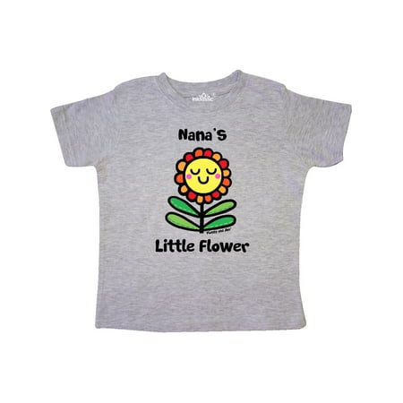 

Inktastic Nanas little Flower Gift Toddler Boy or Toddler Girl T-Shirt