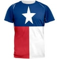 thumbnail image 1 of Texas Flag All Over Adult T-Shirt, 1 of 1
