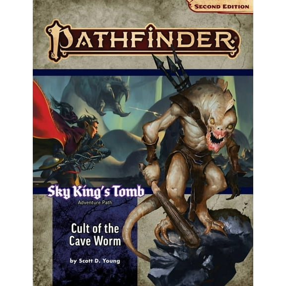 Pathfinder Adventure Path: Cult of the Cave Worm (Sky King's Tomb 2 of 3) (P2), (Paperback)