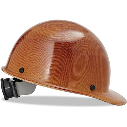 MSA Skullgard Hard Hats with Ratchet Suspension, Stand. Size 6 1 2 8, Natural Tan by MSA