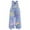 Z02 Light Blue, variant on Kogui Toddler Girls Overalls Toddler Boys Girls Jumpsuits Casual Cute School Overalls Kids Adjustable Strap Button Summer Clothes 2T 3T (Brown,2-3 Years)