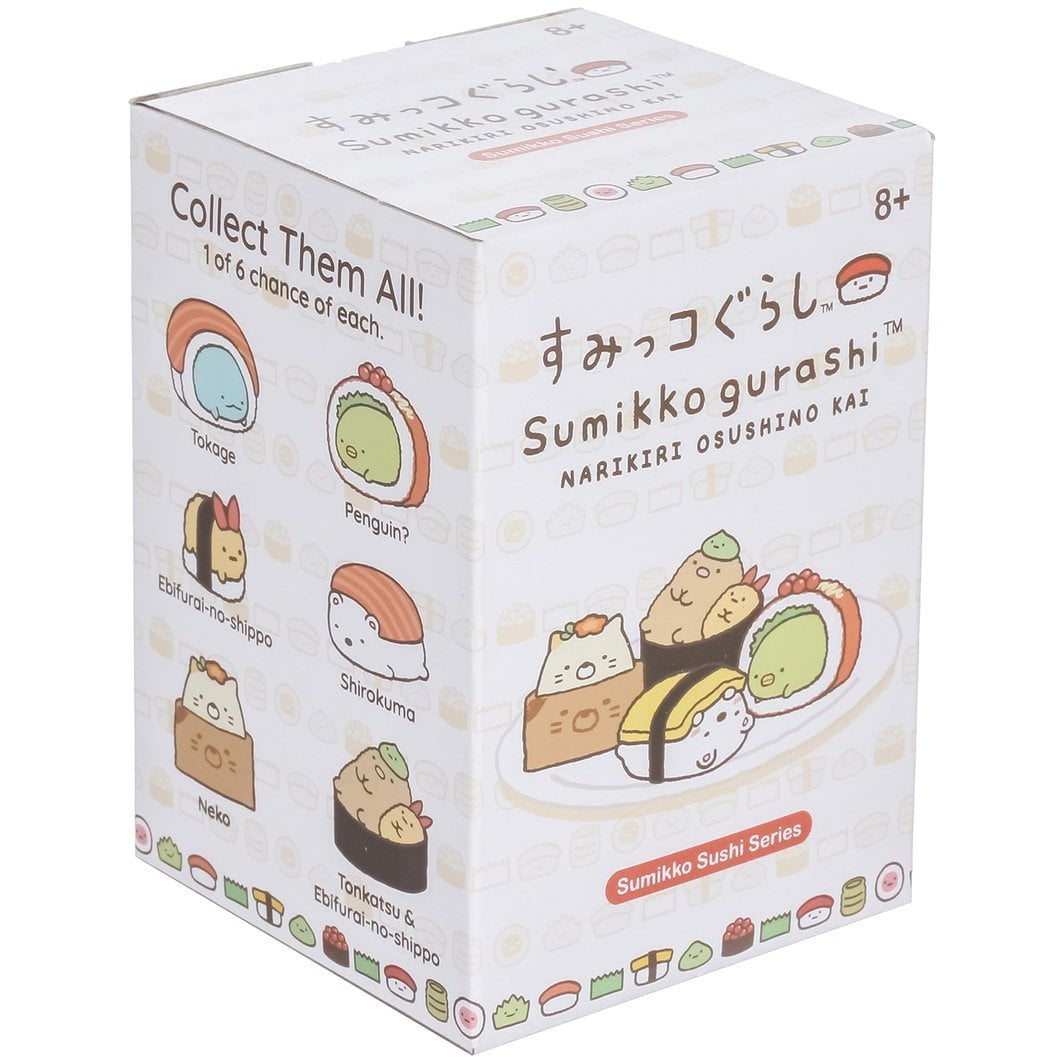 Sumikko Gurashi Sumikko Gurashi Sushi Series Plush Keychain Blind Box