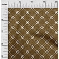 thumbnail image 2 of oneOone Cotton Silk Brown Fabric Block Dress Material Fabric Print Fabric By The Yard 42 Inch Wide-2Z, 2 of 6