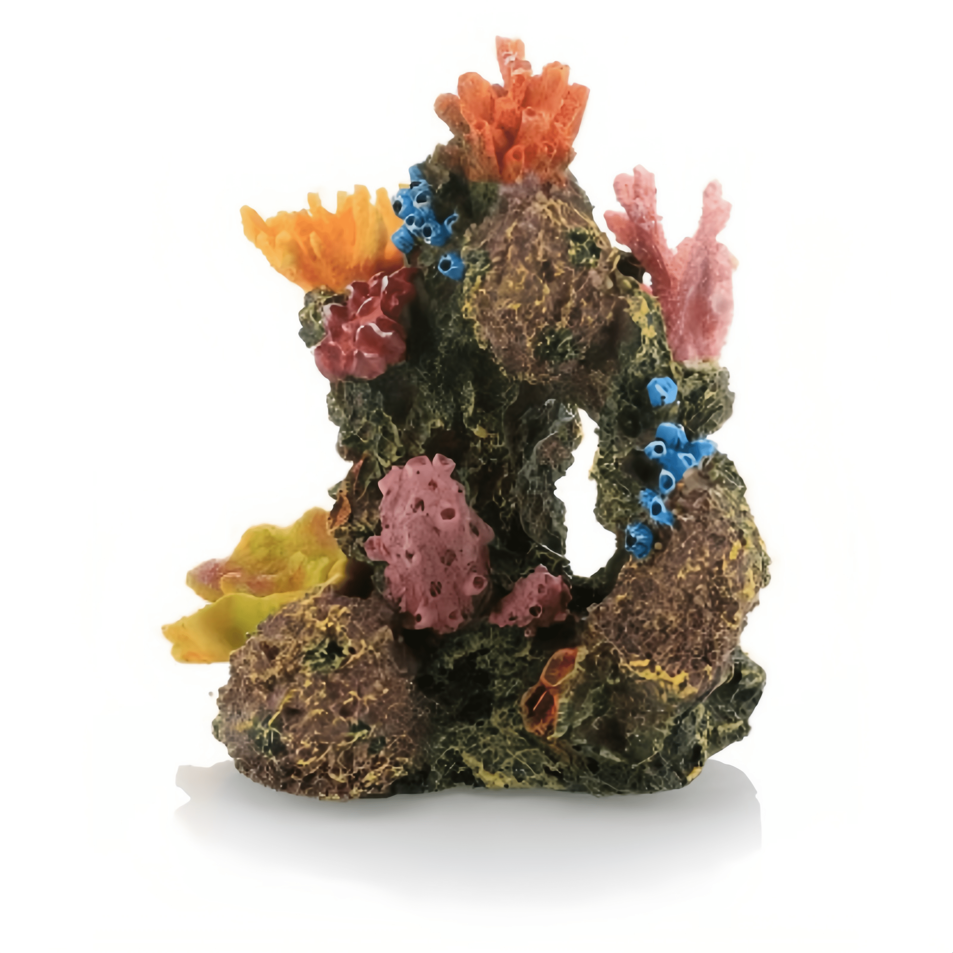 Fish Tank Rock Decor Coral Cave Aquarium Decorations Large Resin Coral Mountain Ornaments Large Fish House Breed Tank Decor for Marine Betta Fish Tank Landscape
