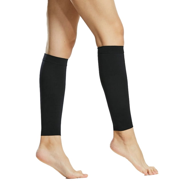 Mangas de pantorrilla sin pies, adecuadas para hombres y mujeres, alivian las venas varicosas, la hinchazón de las piernas Adepaton BST3015297-2