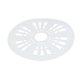thumbnail image 1 of Cubierta de tapa de lavadora semiautomática de plástico de 23.5 cm de diámetro en blanco, 1 of 2