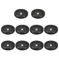 thumbnail image 1 of Uxcell Paquete de 10 Grommets de Goma para Cableado Grommet de Agujero de Escritorio en Forma de Pétalo de 30 mm, 1 of 7