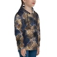 thumbnail image 3 of Lsque Watercolor Snake Skin Patten Youth Hoodie Sweatshirt Pullover with Kangaroo Pocket Boys and Girls Hoodie Warm Hoodie for Kids-X-Large, 3 of 6