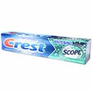 Crest Whitening Plus Scope Toothpaste, Minty Fresh - 4.4 Oz, 6 Pack
