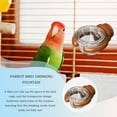 thumbnail image 4 of Pet Bird Feeding Bowl - Clip-On, ABS , Clear, for Bird Cage, Water & Food Cup, Fits Lovebirds & Small Animals, 4 of 4
