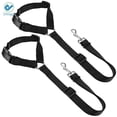 thumbnail image 3 of Deago 2 Pcs Dog Cat Safety Car Seat Belt Strap Headrest Restraint Adjustable Nylon Dog Leashes Vehicle Seatbelts Harness, 3 of 9
