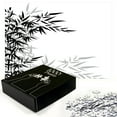 thumbnail image 3 of Ambesonne Asian Themed Jigsaw Puzzle Durable Cardboard, Monochrome Art Leaves, 1000 pcs, White and Black, 3 of 6