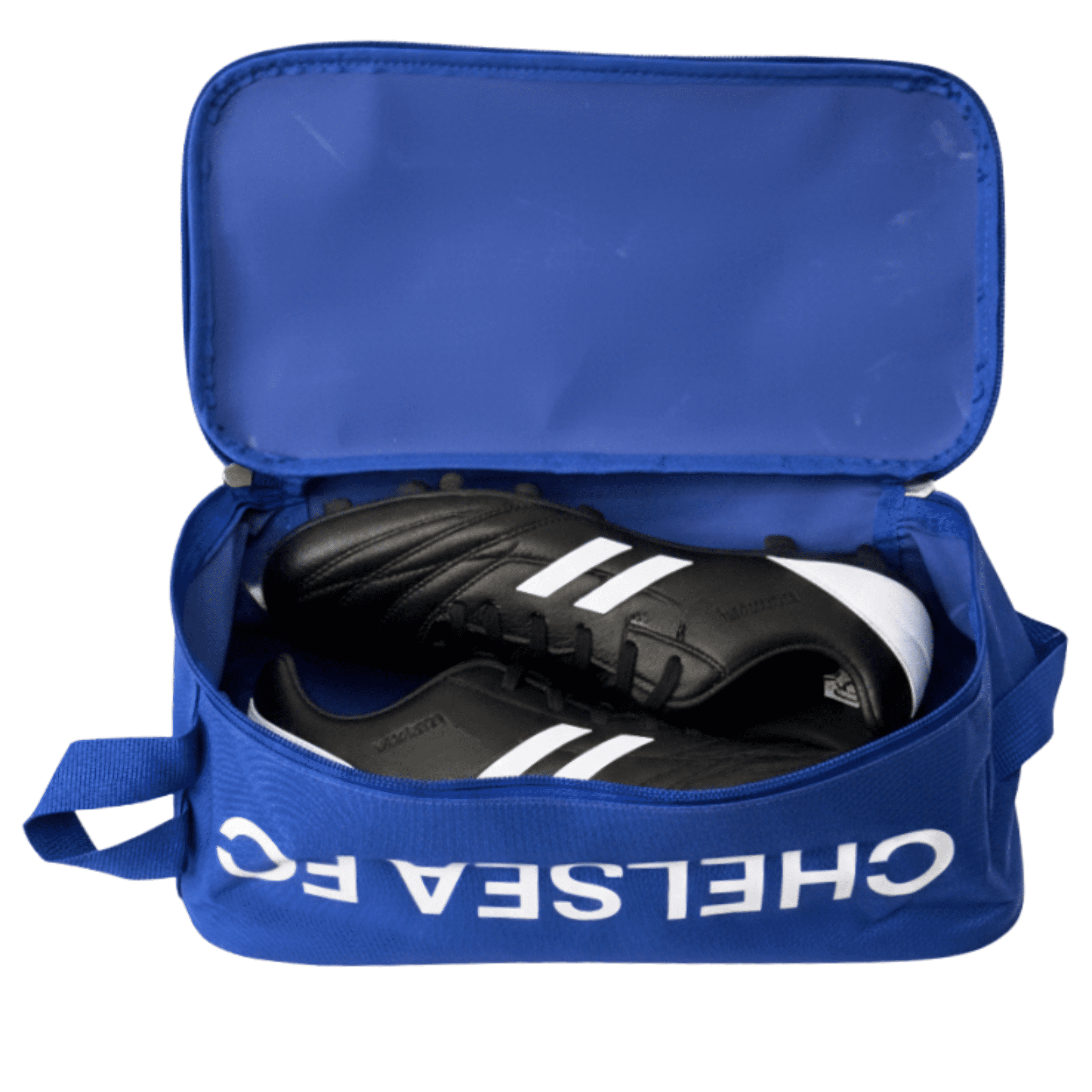 Icon Sports Chelsea FC Official Blue/White Shoe Bag, 100% Polyester