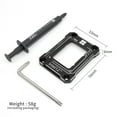 thumbnail image 3 of Cadre de Contact pour Processeur Intel, 12e Gén. Compatible Intel (Noir), 3 of 5