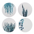 thumbnail image 1 of 4pcs Heat Insulated Cup Mat Pot Anti-scald Mat Ceramic Coaster Kitchen Supplies, 1 of 8