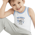 thumbnail image 4 of LYMAYTER 2-14Y Toddler Baby Boys Soft Cotton Sleeveless Tank Top Cute Cartoon Summer Casual Undershirts, 4 of 7