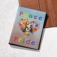 thumbnail image 5 of Peace Love Pride Basset Hound with Rainbow Sunglasses LGBT LGBTQ+ Travel Passport Wallet Bassets Dog Breed Lovers Gifts Idea PU Leather Passport Holder Cover - 01004, 5 of 5