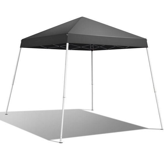 Ktaxon 8' x 8' Pop Up Wedding Party Commercial Tent Folding Gazebo Canopy Gray
