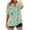 #17, variant on Jamicy Womens Beach Shirts Summer Outfits Women New V-Neck 2025 Fashion Tops Short Sleeve Business Casual Blouses Summer Tees Shirts