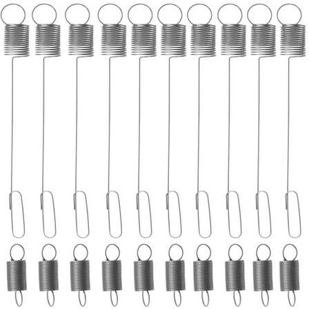 10 Piece Lawn Mower Spring Set for Quick and Easy Component Replacement